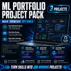 ML Portfolio Project Pack — 3 Projects