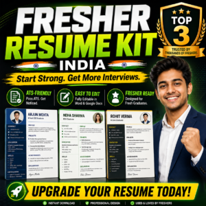 Fresher Resume Kit (India) - Top 3