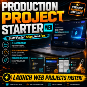Production Project Starter — Web